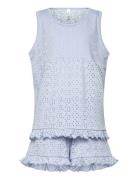 Pyjamas Set Sleeveless And Fri Pyjamasetti Pyjama Blue Lindex
