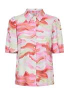 Yasarola 2/4 Shirt S. Tops Shirts Short-sleeved Pink YAS
