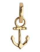 Steady Anchor Charm Kaulakoru Riipukset Gold Enamel Copenhagen