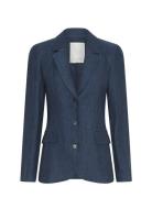 Mschnaira Claritta Blazer Blazers Single Breasted Blazers Navy MSCH Co...