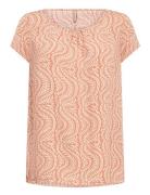 Sc-Rositta Tops T-shirts & Tops Short-sleeved Orange Soyaconcept