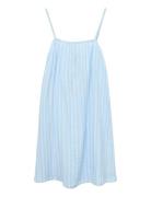 Vmnanna Short Singlet Dress Wvn Ga Lyhyt Mekko Blue Vero Moda
