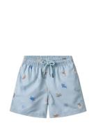 Swim Trunk Hansi Uimashortsit Blue Wheat