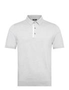 Finch Tops Polos Short-sleeved Grey Reiss
