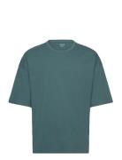 Hco. Guys Knits Tops T-shirts Short-sleeved Blue Hollister