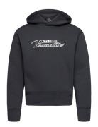 Standard Paradise Hood Sweat Tops Sweat-shirts & Hoodies Hoodies Black...