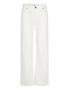 Kim Denim Bottoms Jeans Straight-regular White Stylein
