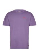 Suspension Over D Ss Sport T-shirts Short-sleeved Purple VANS