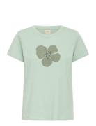 Frmayra Tee 1 Tops T-shirts & Tops Short-sleeved Khaki Green Fransa