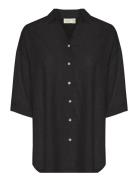 Frjuna Sh 3 Tops Shirts Long-sleeved Black Fransa