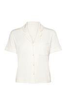 Jacket Ss Jersey Essential Toppi White Hunkemöller