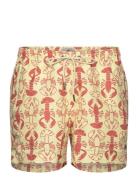 Morris Mixed Bathing Trunks Uimashortsit Yellow Morris
