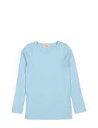 Tani Tops T-shirts Long-sleeved T-shirts Blue MarMar Copenhagen