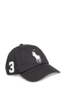 Classic Sport Cap W/ Big Pp Accessories Headwear Caps Black Polo Ralph...