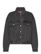 90S Trucker Med Indigo - Worn In Farkkutakki Denimtakki Black Levi's®