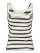 Tank Top Tyra Tops T-shirts & Tops Sleeveless White Lindex