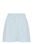 Pcsastina Hw Shorts Wvn Bc Bottoms Shorts Casual Shorts Blue Pieces