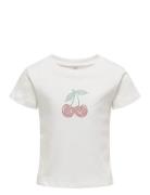 Kogkira Life Ss Blng O-Neck Baby Tee Jrs Tops T-shirts Short-sleeved W...
