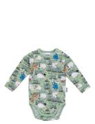 Insekter Body Bodies Long-sleeved Green MUMIN