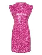 Kali Dress Lyhyt Mekko Pink Noella