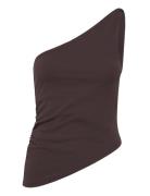 Twist Top Tops T-shirts & Tops Sleeveless Black Gina Tricot