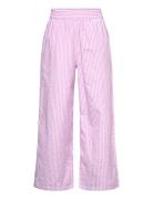 Rkivy Straight Trousers Bottoms Trousers Pink Rosemunde Kids
