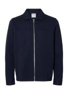 Slhjackie Sweat Zip Jacket Noos Ohut Takki Navy Selected Homme