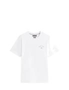 Hilfiger Hotel Tee Tops T-shirts Short-sleeved White Tommy Hilfiger