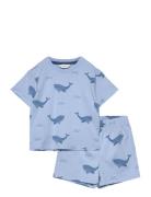 Pyjamas .-- Whale Pyjamasetti Pyjama Blue Mango