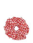Checkered Grande Scrunchie Accessories Hair Accessories Scrunchies Red...