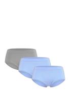 Brief Sally Regular Seamless Alushousut Brief Tangat Blue Lindex