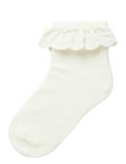 Nmfdertrud Sock Lil Sukat Cream Lil'Atelier