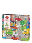 Puzzle 48 Pcs - In Town - Les Popipop Toys Puzzles And Games Puzzles C...
