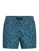 Borg Print Swim Shorts Uimashortsit Blue Björn Borg