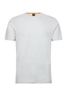 Tales Tops T-shirts Short-sleeved White BOSS