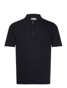 Orbit Ss Tops Polos Short-sleeved Black Tiger Of Sweden