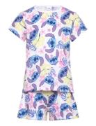 Pyjama Pyjamasetti Pyjama Multi/patterned Lilo & Stitch