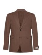 Justin Suits & Blazers Blazers Single Breasted Blazers Brown Tiger Of ...