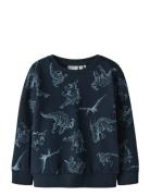 Nmmvaron Ls Aop Swt Unb Noos Tops Sweat-shirts & Hoodies Sweat-shirts ...