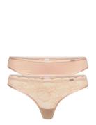 2-Pack Angie String Stringit Alusvaatteet Pink Hunkemöller