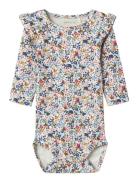 Nbfkorra Ls Body Bodies Long-sleeved Multi/patterned Name It
