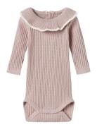 Nbfkokko Ls Body Bodies Long-sleeved Pink Name It