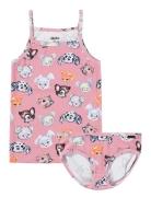 Janice Set Alusvaatesetti Pink Molo