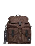 Everything Backpack Jokuraita Reppu Laukku Brown Marimekko