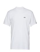 Left Chest Logo Tee Sport T-shirts Short-sleeved White VANS