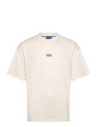 Nalono Tops T-shirts Short-sleeved Cream HUGO BLUE