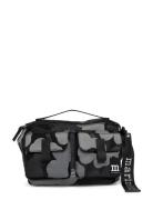 Sling Bag M Unikko Bags Crossbody Bags Black Marimekko