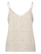 Rwelif Sl Regular Lace Top Tops T-shirts & Tops Sleeveless Cream Rosem...