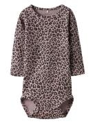 Nbfleoana Ls Body Bodies Long-sleeved Purple Name It