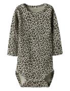 Nbfleoana Ls Body Bodies Long-sleeved Beige Name It